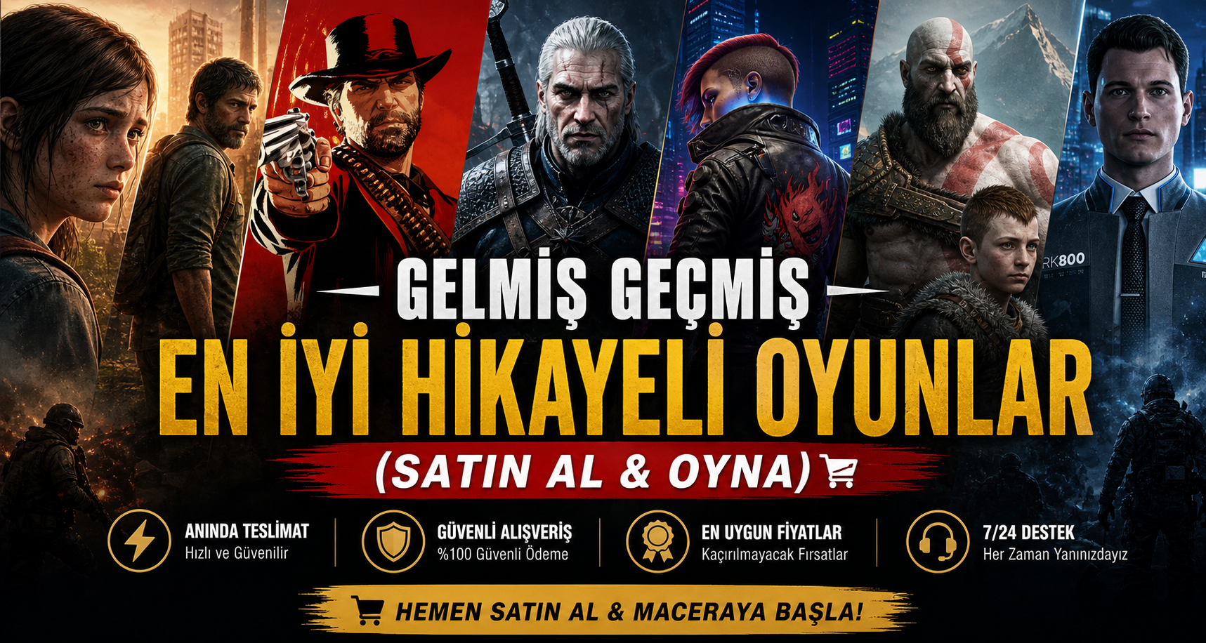 En İyi Hikayeli Oyunlar (Satın Al & Hemen Oyna) – 2026 Güncel Liste